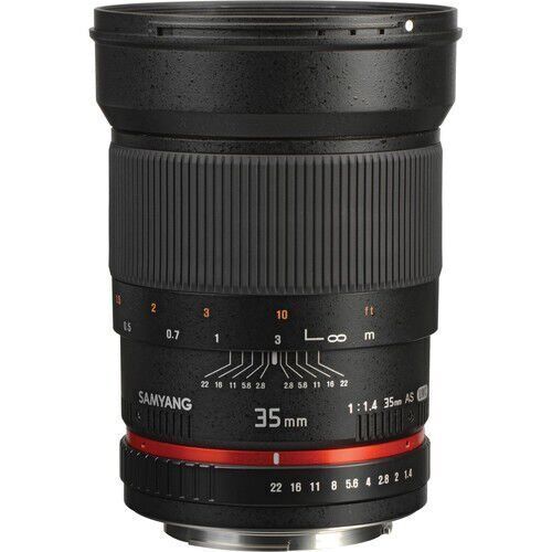Samyang 35mm F1.4 AS UMC Full Frame Canon EF Mount Lens