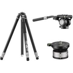 YC Onion Tako 52mm Bowl Head & FH60S Fluid Head Tripod Kit