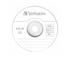 Verbatim CD-R 52X 700MB 50 Pack Wrap Ext