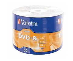 Verbatim DVD-R Datalife 50 Pack Wrap 4.7GB