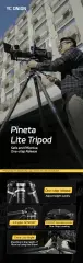 YC Onion Pineta Lite & CB7 Cedar Fluid Head Karbon Fiber Tripod Kit