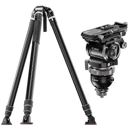 YC Onion Pineta Lite & CB7 Cedar Fluid Head Karbon Fiber Tripod Kit