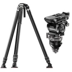 YC Onion Pineta Lite & CB7 Cedar Fluid Head Karbon Fiber Tripod Kit