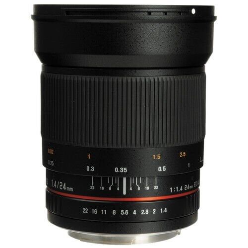 Samyang 24mm F1.4 ED AD UMC Full Frame Canon EF Mount Lens