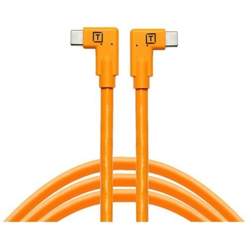 Tether Tools TetherPro USB-C to USB-C İki Dik Açılı 4.6m Bağlantı Kablosu