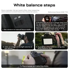 Freewell White Balance Camera Cap Nikon Z Mount