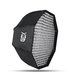 GDX BW-120 Octagon Izgaralı Gridli Softbox (120 cm Bowens)