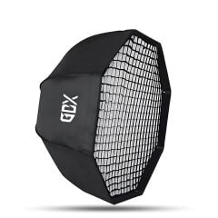 GDX BW-120 Octagon Izgaralı Gridli Softbox (120 cm Bowens)