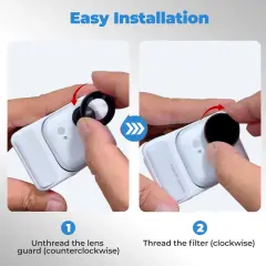 Freewell Insta360 GO Ultra Black Glow Mist 1/4 Filter