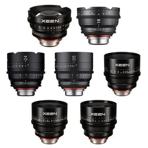 XEEN CLASSIC 14,16,24,35,50,85,135mm T1.5 Cine 7'li Set (Sony E)