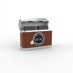 Patona 4156 Platinum Retro Dual Charging Case USB-C Canon LP-E17