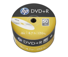 HP DVD+R 16x 4.7GB 50 Pack