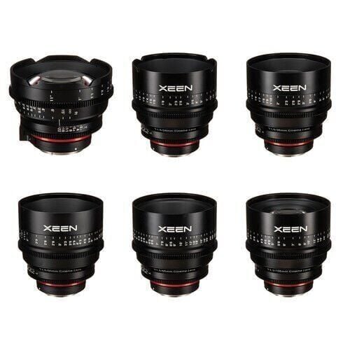 XEEN CLASSIC 14,20,24,35,50,85mm T1.5 Cine 6'lı Set  (Sony E)