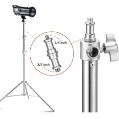 GDX LS-400 Plus Kalın Metal Işık Ayağı (4 Metre)