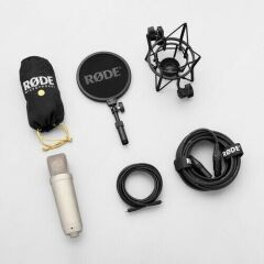 Rode NT1 5th Generation XLR/USB Condenser Mikrofon Gümüş