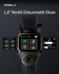 Zhiyun WEEBILL 5 -  3 Eksenli Kamera Gimbalı – AI Takip, Dahili Tutma Kolu ve 3 kg Taşıma Kapasitesi