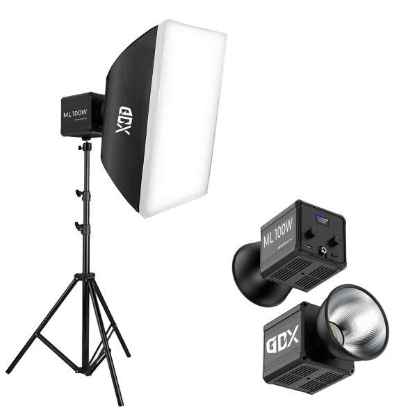 Gdx ML100 Bicolor 60x90 SoftBox Video ve Ürün Çekim Tekli Işık Seti