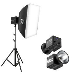 Gdx ML100 Bicolor 60x90 SoftBox Video ve Ürün Çekim Tekli Işık Seti