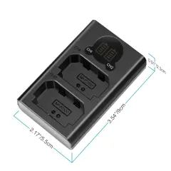 Neewer Dual USB Charger (Sony NP-FZ100 Uyumlu İkili Şarj Cihazı)