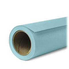 GDX Seyyar Kağıt Sonsuz Stüdyo Fon Perde (Sky Blue) 2.70x11 Metre