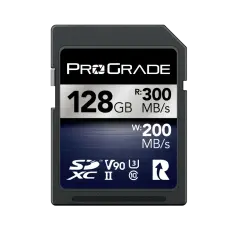 ProGrade Digital 128GB SDXC UHS-II V90 Iridium SD Hafıza Kartı