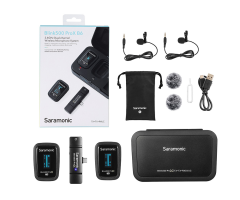 Saramonic Blink 500 ProX B6 İkili Kablosuz Yaka Mikrofonu