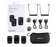 Saramonic Blink500 ProX Q20 Kablosuz İkili Mikrofon