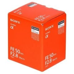 Sony FE 50mm f/2.8 Macro Lens (Sony Eurasia Garantili)