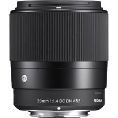 Sigma 30mm f/1.4 DC DN Contemporary Lens (Fujifilm X-Mount) (Sigma Türkiye Distribütörü Garantili)