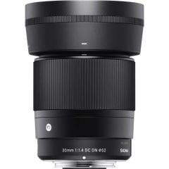 Sigma 30mm f/1.4 DC DN Contemporary Lens (Fujifilm X-Mount) (Sigma Türkiye Distribütörü Garantili)