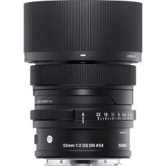 Sigma 50mm f/2 DG DN Contemporary Lens (Sony E) (Sigma Türkiye Distribütörü Garantili)