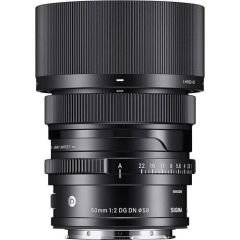 Sigma 50mm f/2 DG DN Contemporary Lens (Sony E) (Sigma Türkiye Distribütörü Garantili)