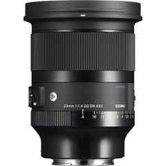 Sigma 20mm f/1.4 DG DN Art Lens (Sony E) (Sigma Türkiye Distribütörü Garantili)