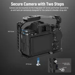 Neewer CA004 Sony A7 IV / A 7R V / A 7S III / A1 Uyumlu Kamera Kafesi
