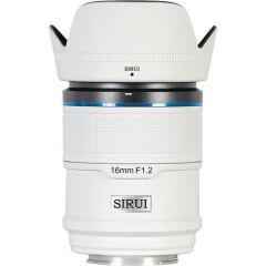 Sirui Sniper F1.2 APS-C Autofocus Fujifilm X Mount 5'li Lens Kiti (Beyaz)