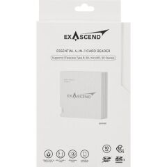 Exascend CFexpress Type B/SD Express/SD/microSD card reader (4in1)