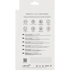 Exascend CFexpress Type B/SD Express/SD/microSD card reader (4in1)