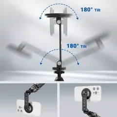 DS031 Profesyonel Manyetik Telefon Tripod Bağlantı Aparatı