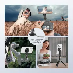 DS031 Profesyonel Manyetik Telefon Tripod Bağlantı Aparatı
