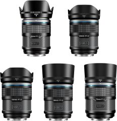 Sirui Sniper F1.2 APS-C Autofocus Sony E Mount 5'li Lens Kiti (Siyah)