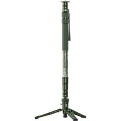 Sirui CVM-145P+CT5X 3 Kademeli Carbon Fiber Monopod Kit (Kobalt Yeşil)