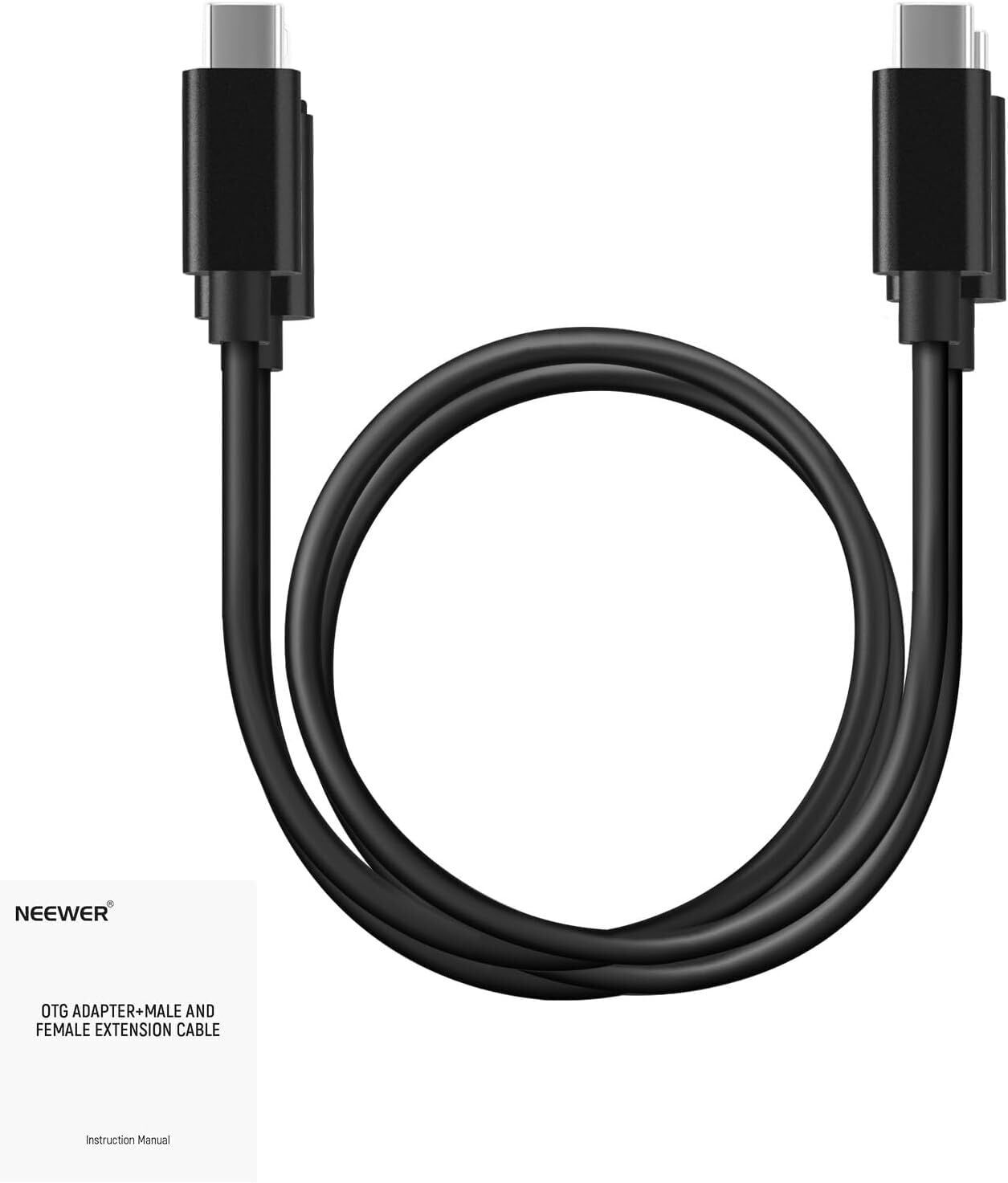 Neewer LM6 Type-C Yüksek Hızlı Veri ve Şarj Kablosu (İkili Paket)
