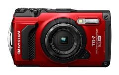 Olympus Om System Tough TG-7 Digital Camera (Red)