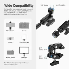 NEEWER UA061 55cm Profesyonel Masaüstü Kol Standı