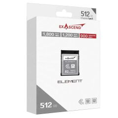 Exascend Element 512GB CF Express Type B