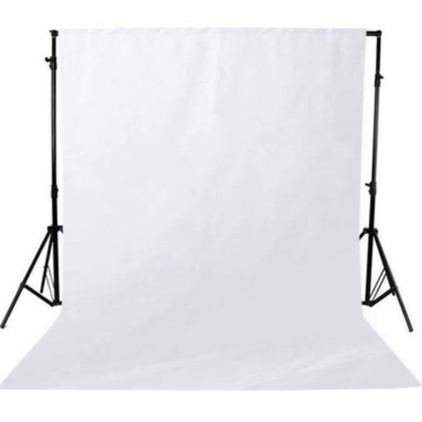 GDX Seyyar Beyaz Fon Perde (Katlanabilir Kumaş) 3x6 Metre