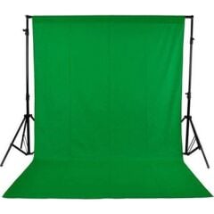 GDX Seyyar Yeşil Fon Perde (Katlanabilir Kumaş) 3x6 Metre