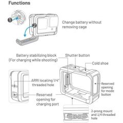 PGYTECH GoPro 12 Camera Cage