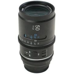 Sirui Astra Series AF 50mm T1.8 1.33x Full Frame Blue Flares Anamorphic Nikon Z Mount Lens