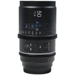 Sirui Astra Series AF 50mm T1.8 1.33x Full Frame Blue Flares Anamorphic Nikon Z Mount Lens